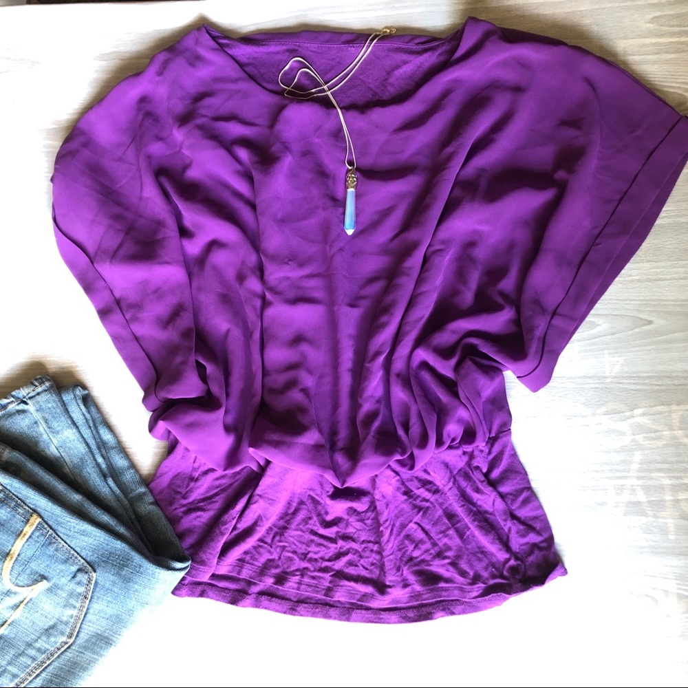 🍁3/$22 Purple blouse